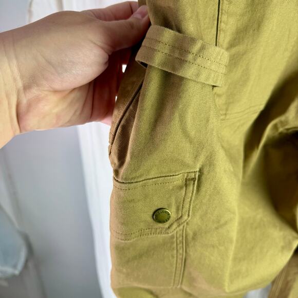 Duluth Trading Women's 24W Set 2 Tan & Black Curvesetter Waistband Work Pants - Picture 9 of 13
